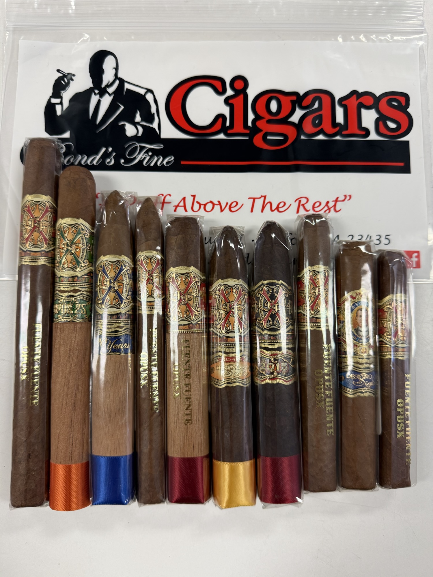 Fuente Opus X 10 Cigar Sampler - Bonds Fine Cigars