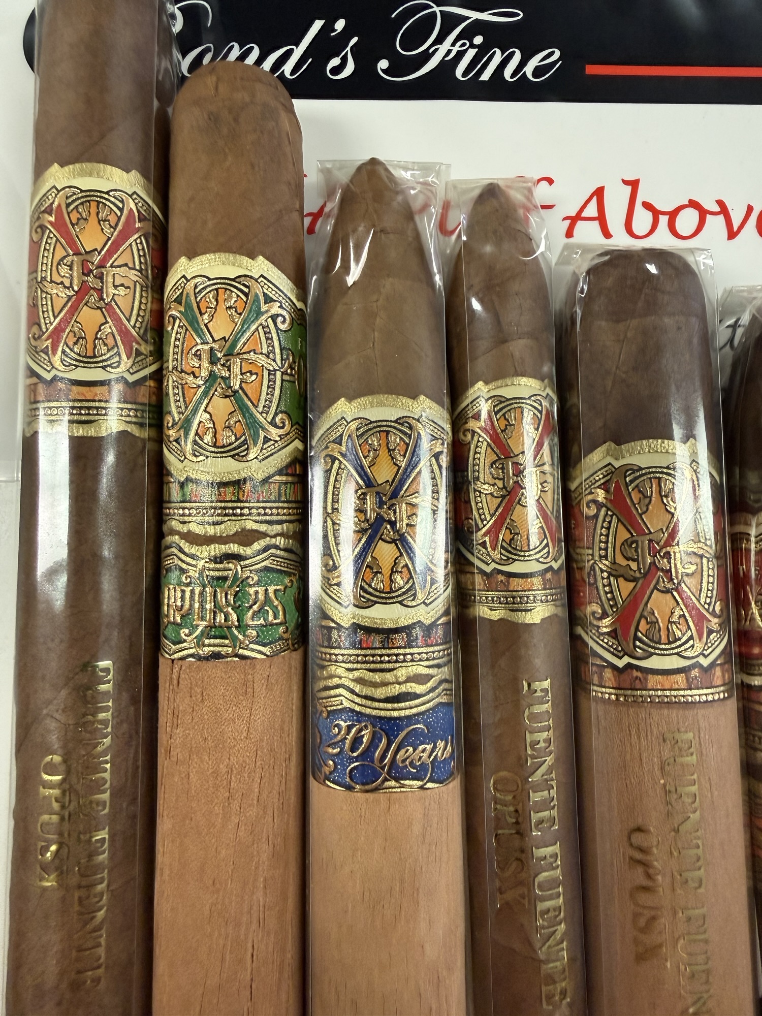 Fuente Opus X 10 Cigar Sampler - Bonds Fine Cigars